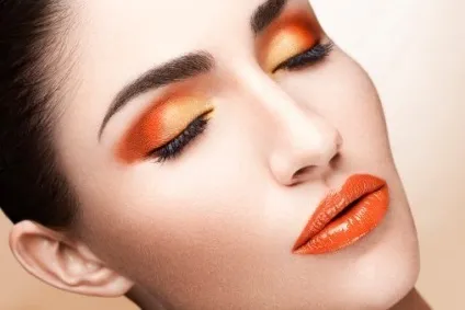 Помаранчевий макіяж, детальна схема створення makeup в помаранчевих тонах (makeup) Помаранчевий макіяж, детальна схема створення makeup в помаранчевих тонах