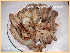 Овочі для салату в мультиварці