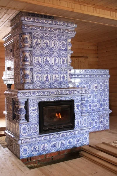 Оздоблення печей плиткою, декоративним каменем, кахлем, кахлями