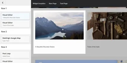 Page builder by siteorigin - побудова сторінок в wordpress