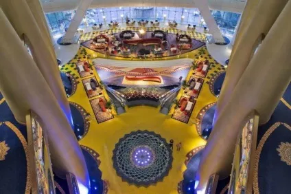 Готель Бурдж аль-Араб (burj al arab 5) висота, послуги, рейтинг
