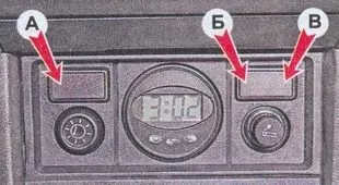 Панель приладів і клавішні вимикачі автомобіля ваз 2107 (вимикачі) Панель приладів і клавішні вимикачі автомобіля ваз 2107