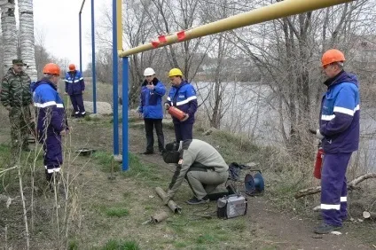 Перенести газову трубу на ділянці (газову) Перенести газову трубу на ділянці