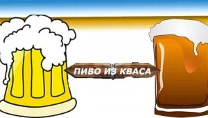 Пиво з квасу як зробити в домашніх умовах (квасу) Пиво з квасу як зробити в домашніх умовах