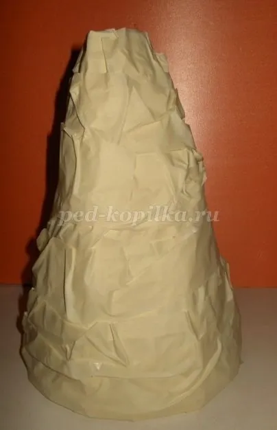 Сукня для ляльки з креповой (гофрованої) паперу своїми руками (креповой) Сукня для ляльки з креповой (гофрованої) паперу своїми руками