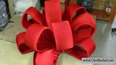 Подарунковий бант на автомобіль своїми руками (автомобіль) Подарунковий бант на автомобіль своїми руками