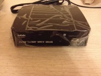 Підключення цифрової приставки dvb-t2 bbk до телевізора