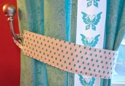 Підхоплення для штор - своїми руками, легко і швидко (руками) Підхоплення для штор - своїми руками, легко і швидко