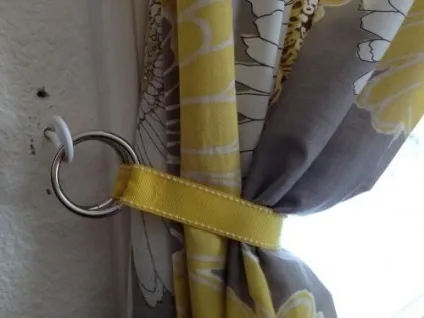 Підхоплення для штор - своїми руками, легко і швидко (підхоплення) Підхоплення для штор - своїми руками, легко і швидко