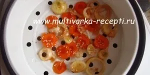 Помідори з сиром в мультиварці (фаршировані помідори в мультиварці) Помідори з сиром в мультиварці