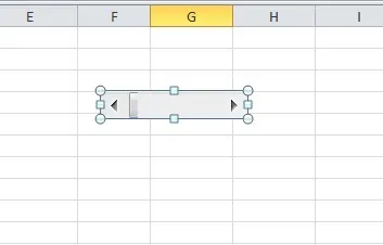 Смуга прокрутки - елемент управління форми в ms excel - сумісно з microsoft excel 2007, excel