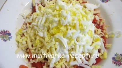 Помідори з сиром в мультиварці (допомоги столової ложки) Помідори з сиром в мультиварці