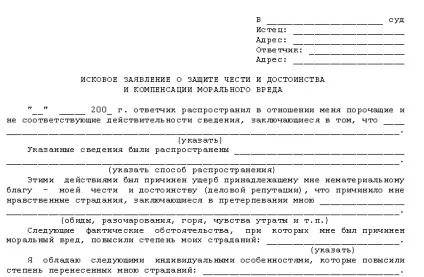 Порядок захисту честі, гідності та ділової репутації (гідності) Порядок захисту честі, гідності та ділової репутації