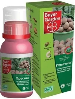 Препарат престиж для обробки картоплі від жука - інструкція, відгуки (жука) Препарат престиж для обробки картоплі від жука - інструкція, відгуки