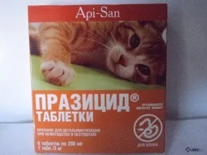 Празіцід (таблетки) для кішок і кошенят, собак і цуценят, відгуки про застосування препаратів для тварин (цуценят) Празіцід (таблетки) для кішок і кошенят, собак і цуценят, відгуки про застосування препаратів для тварин