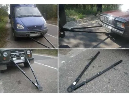 Правила буксирування автомобіля на жорсткій і гнучкому зчепленні (жорсткої) Правила буксирування автомобіля на жорсткій і гнучкому зчепленні