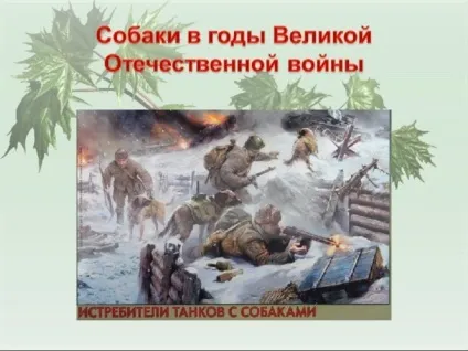 Презентація для уроку - собака - друг людини