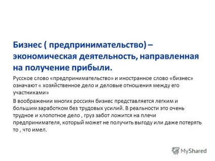 Презентація на тему види і форми бізнесу (бізнесу) Презентація на тему види і форми бізнесу