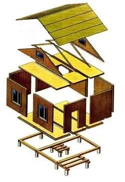 Проекти і будівництво модульних житлових дачних будинків (модульні дачні житлові будинки проекти будівництво каркасні панельні) Проекти і будівництво модульних житлових дачних будинків