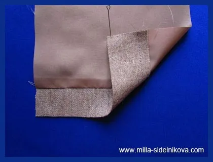 Прорізній кишеню в рамку (частина 1)