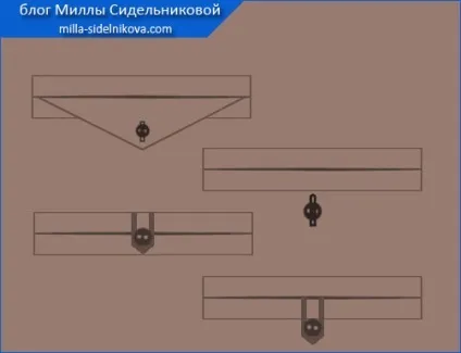 Прорізній кишеню в рамку (частина 1)