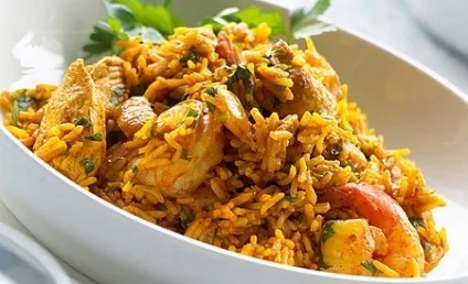 Розсипчастий плов з куркою 1