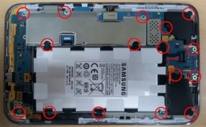 Розбирання samsung galaxy tab2 p3100, майстер пайки (планшет) Розбирання samsung galaxy tab2 p3100, майстер пайки
