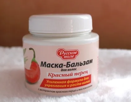 Розбираємо склади маска для росту волосся - дріжджова - і маска-бальзам - червоний перець (маска) Розбираємо склади маска для росту волосся - дріжджова - і маска-бальзам - червоний перець