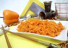 Рецепт корейська морква