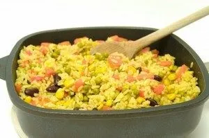 Рецепт паелью з куркою, морепродуктами і креветками (креветками) Рецепт паелью з куркою, морепродуктами і креветками