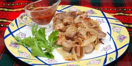 Рецепти смаженого м'яса з цибулею на сковороді, ekskyl (Сіль мелений чорний) Рецепти смаженого м'яса з цибулею на сковороді, ekskyl
