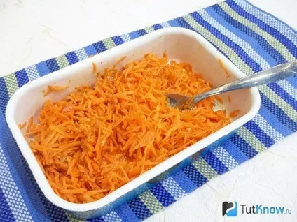 Рецепт корейська морква
