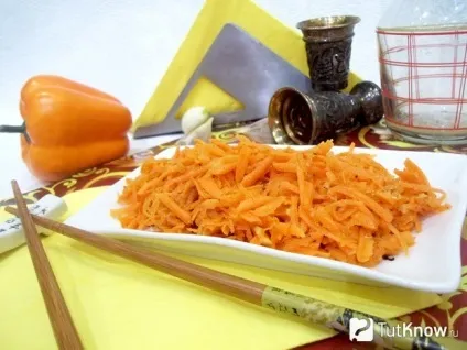 Рецепт корейська морква