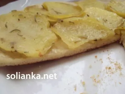 Рецепт піци з картоплею (картоплею) Рецепт піци з картоплею