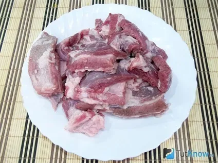 Рецепт м'ясо з солоними огірками (огірками) Рецепт м'ясо з солоними огірками