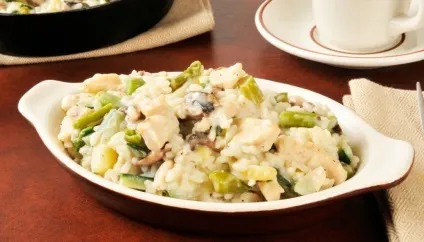 Різотто з куркою 2 рецепта з овочами і грибами (овочами) Різотто з куркою 2 рецепта з овочами і грибами