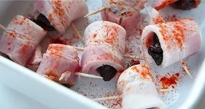Рулетики з шинки