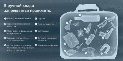 Ручна поклажа аерофлот розмір, вага, що можна провозити (ручна) Ручна поклажа аерофлот розмір, вага, що можна провозити