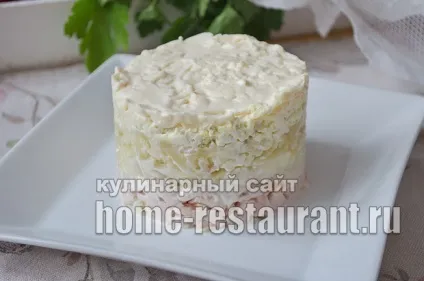 Салат наречена рецепт з фото на сайті домашній ресторан (салат) Салат наречена рецепт з фото на сайті домашній ресторан