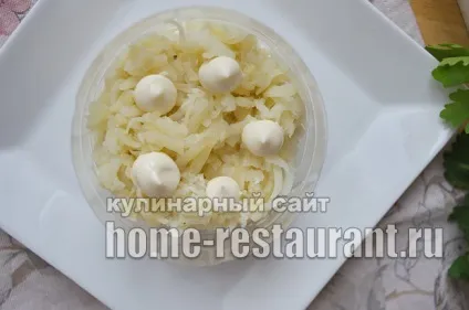 Салат наречена рецепт з фото на сайті домашній ресторан (фото) Салат наречена рецепт з фото на сайті домашній ресторан