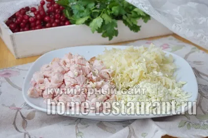 Салат наречена рецепт з фото на сайті домашній ресторан (рецепт) Салат наречена рецепт з фото на сайті домашній ресторан