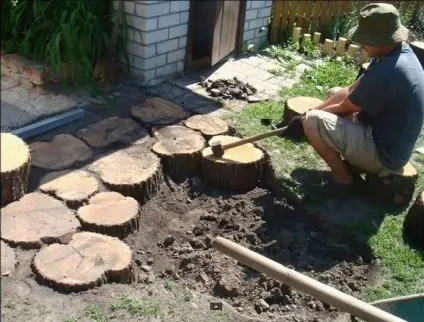 Садова доріжка з підручних матеріалів своїми руками (підручних) Садова доріжка з підручних матеріалів своїми руками