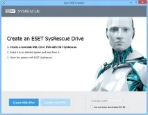 Створюємо антивірусний завантажувальний диск за допомогою ESET SysRescue Live USB Creator створюємо