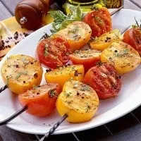 Шашлик з овочів на мангалі (мангалі) Шашлик з овочів на мангалі