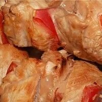 Шашлик з курки в аерогрилі (аерогрилі) Шашлик з курки в аерогрилі