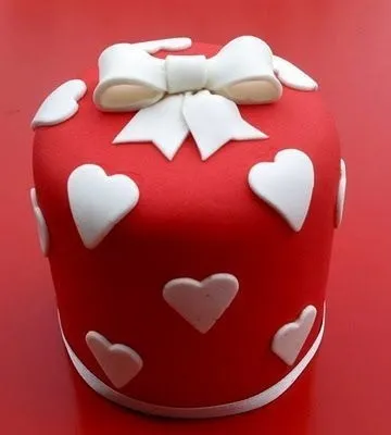 Серце з мастики