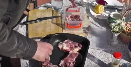 Шашлик з баранини