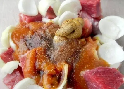 Шашлик в аерогрилі (з свинини, з курки) рецепти з фото