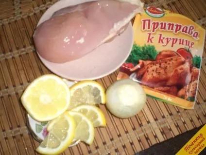 Шашлик з курки в аерогрилі (покроковий рецепт з фото)