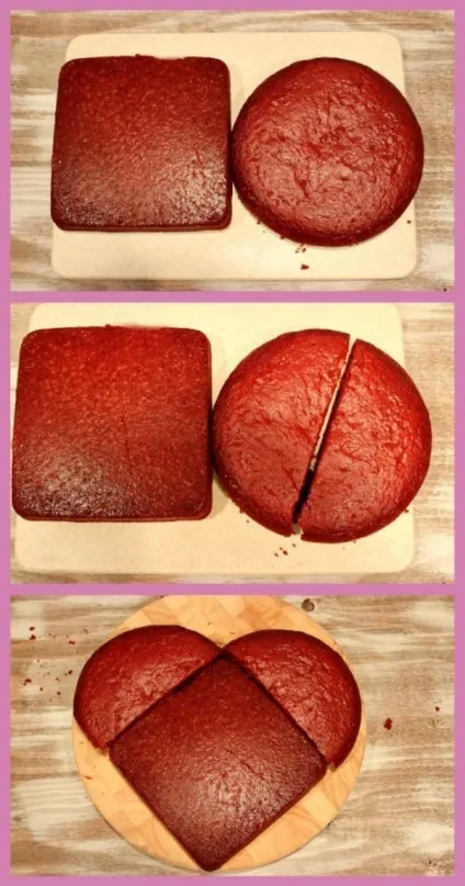 Серце з мастики